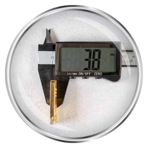 Dicke der Fälschung