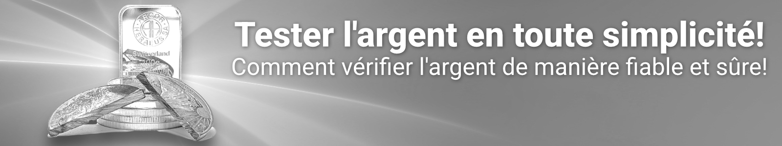 Banner Silbertest